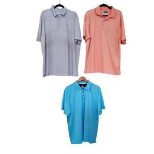 Bundle of 3 Men's Polo Dri Fit Golf Shirts Size XL